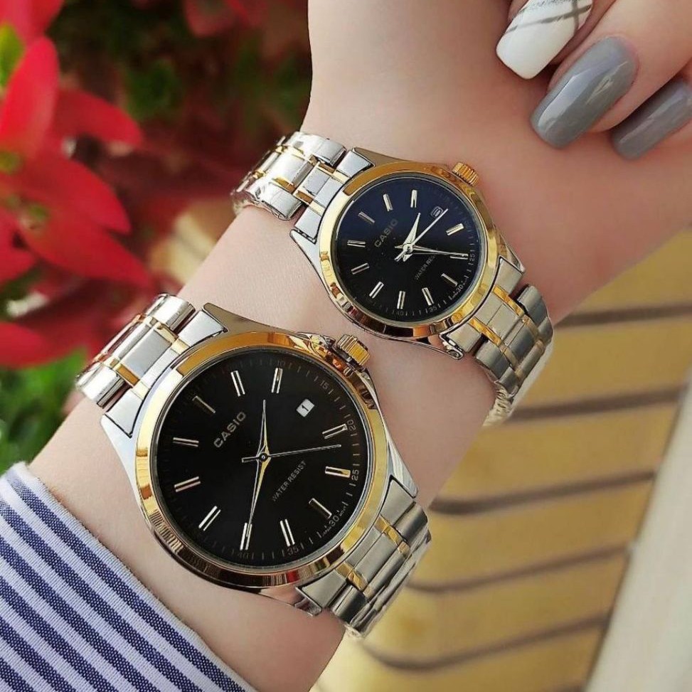 ساعت ست مردانه و زنانه CASIO برای خرید ست دو عدد خرید بزنید