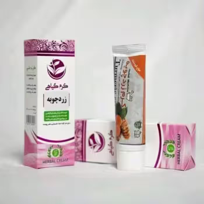کرم زردچوبه مناسب پوست