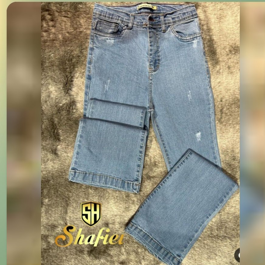 شلوار جین راسته یخی