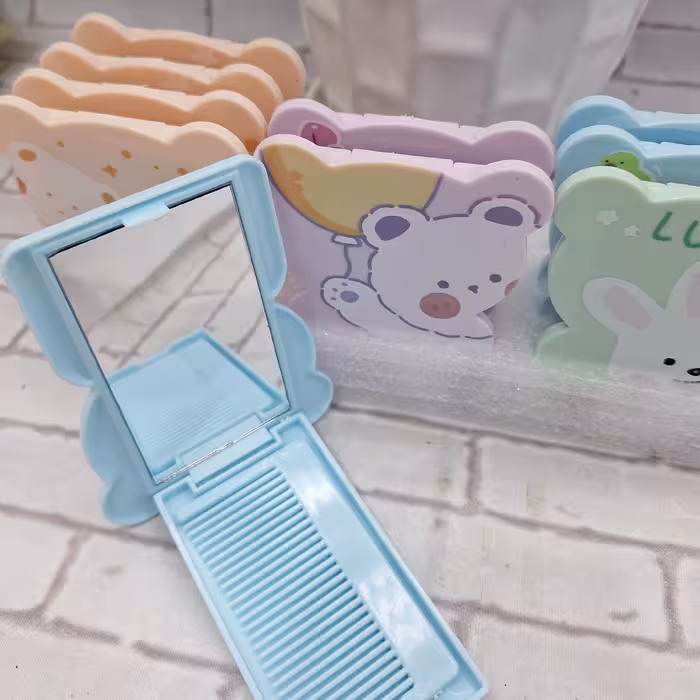 آیینه شانه دار تاشو بچگانه