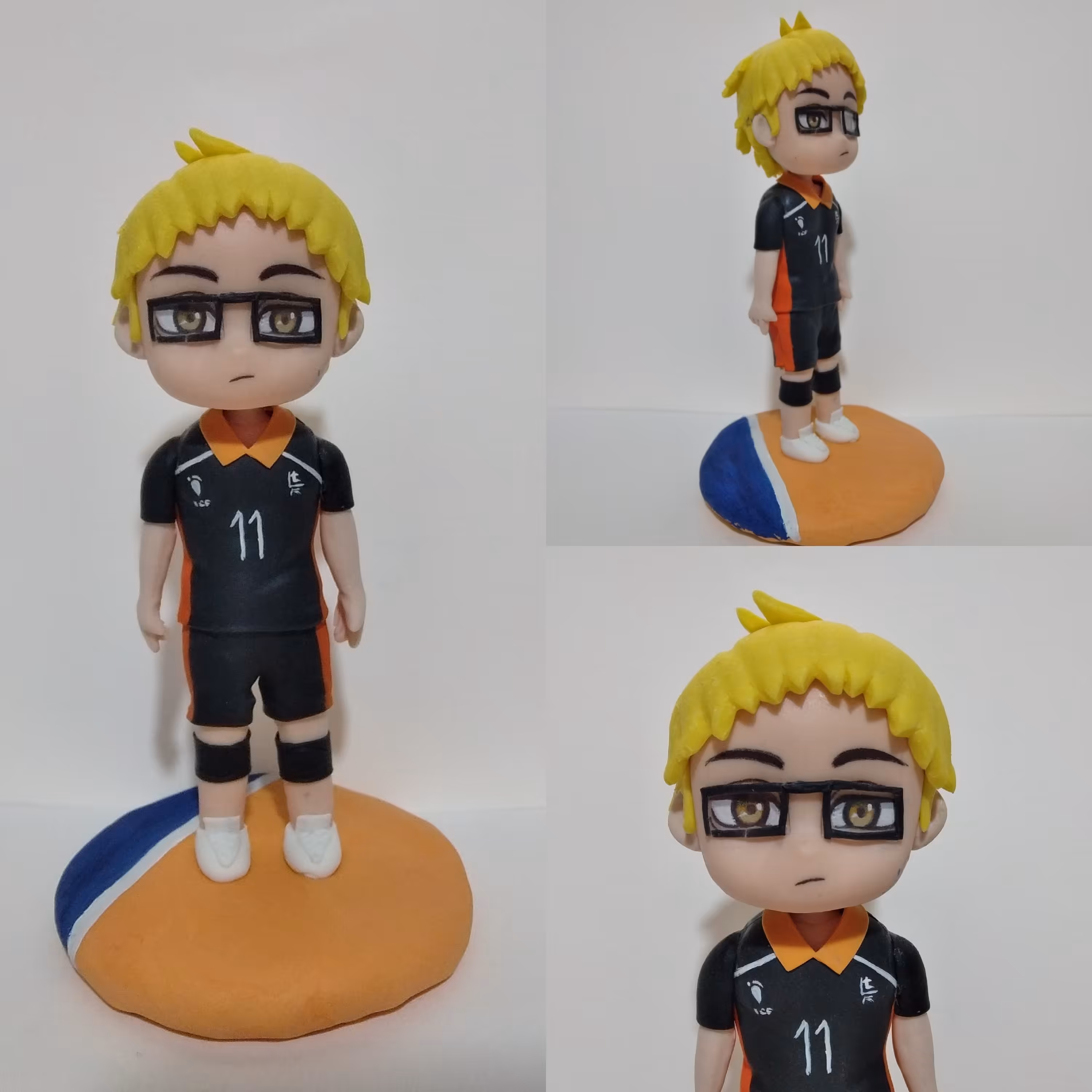 فیگور انیمه هایکیو آبشارسرنوشت شخصیت کی تسوکیشیما anime haikuu مجسمه عروسک 