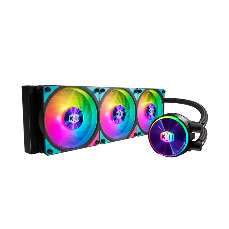 خنک کننده مایع پردازنده کولر مستر MasterLiquid PL360 Flux 30th Anniversary