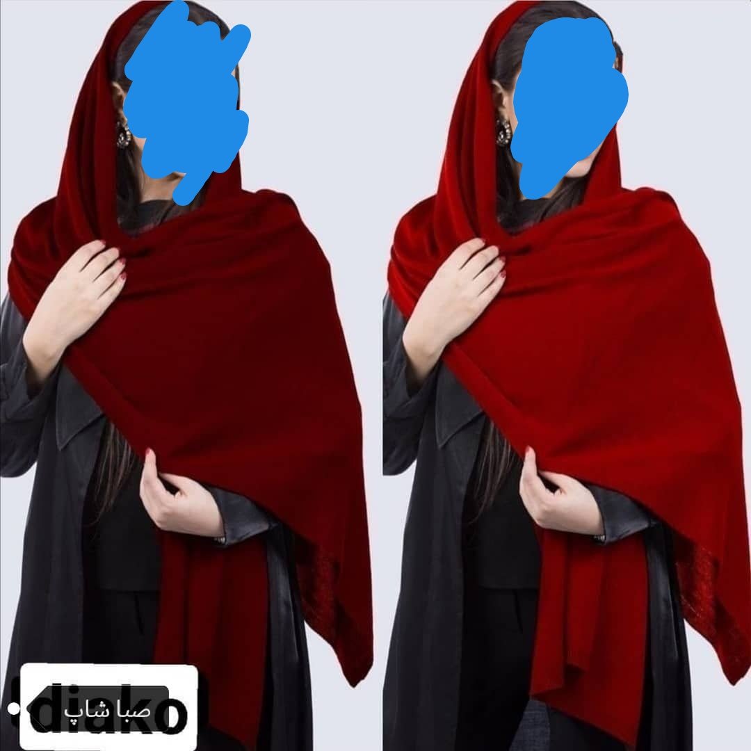 شال بافت زنانه تراکم بالا