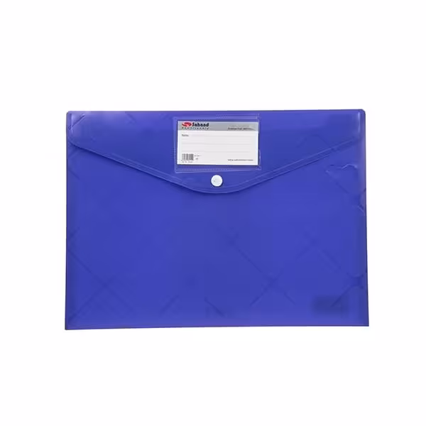 پوشه دکمه دار سهند طرح لوزی سایز A4