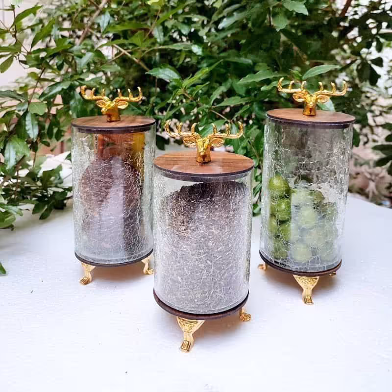 کندی سه تایی  شیشه آبگز