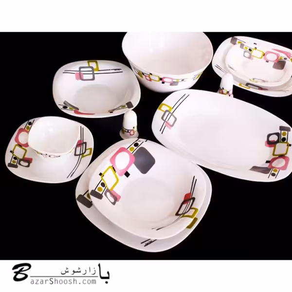سرویس 6نفره غذاخوری 28پارچه پارس اپال مدل 775