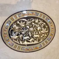 تابلو بیضی  قاب چوگان