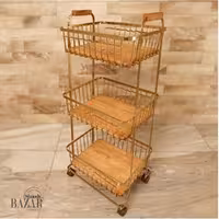 جای سیب زمینی و پیاز 3 طبقه طرح کاریزما بی وی کی کد 411603