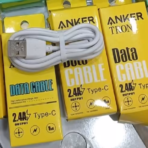 کابل شارژ آنکر اصلی فست شارژ با ضمانت