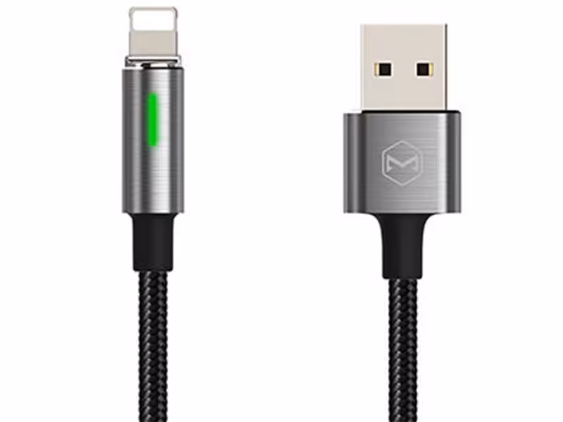 کابل هوشمند شارژ و انتقال داده لایتنینگ Mcdodo Auto Power Off Lightninig Data Cable 1.8m CA-460