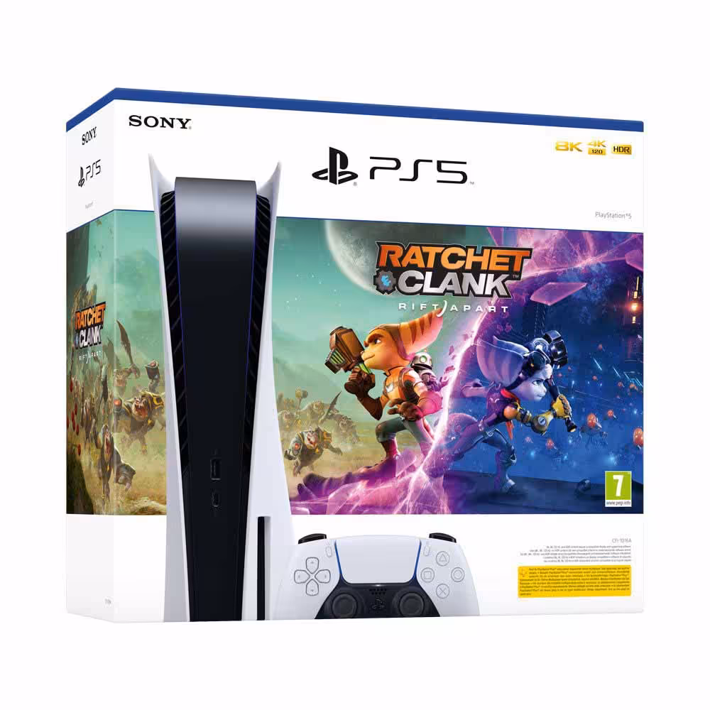 خرید پلی استیشن 5 باندل بازی PS5 Ratchet Clank با بهترین قیمت