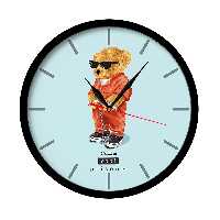 ساعت دیواری  راویتا مدلتدی کد 3439  در رنگ های مشکی و سفید 