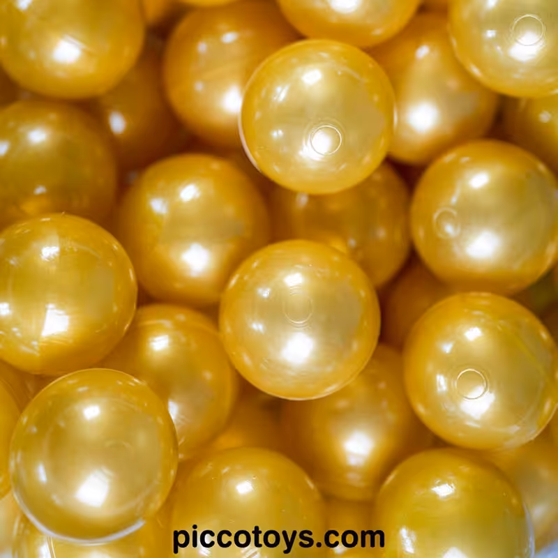 توپ رنگی بسته 1000 تایی رنگ طلایی کد P/TPN1000/GO