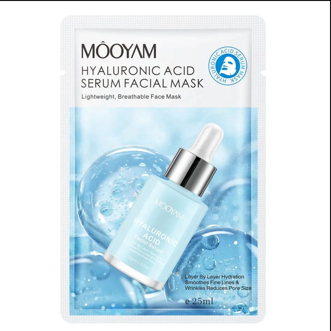 ماسک ورقه هیالورونیک اسید مویام MOOYAM

