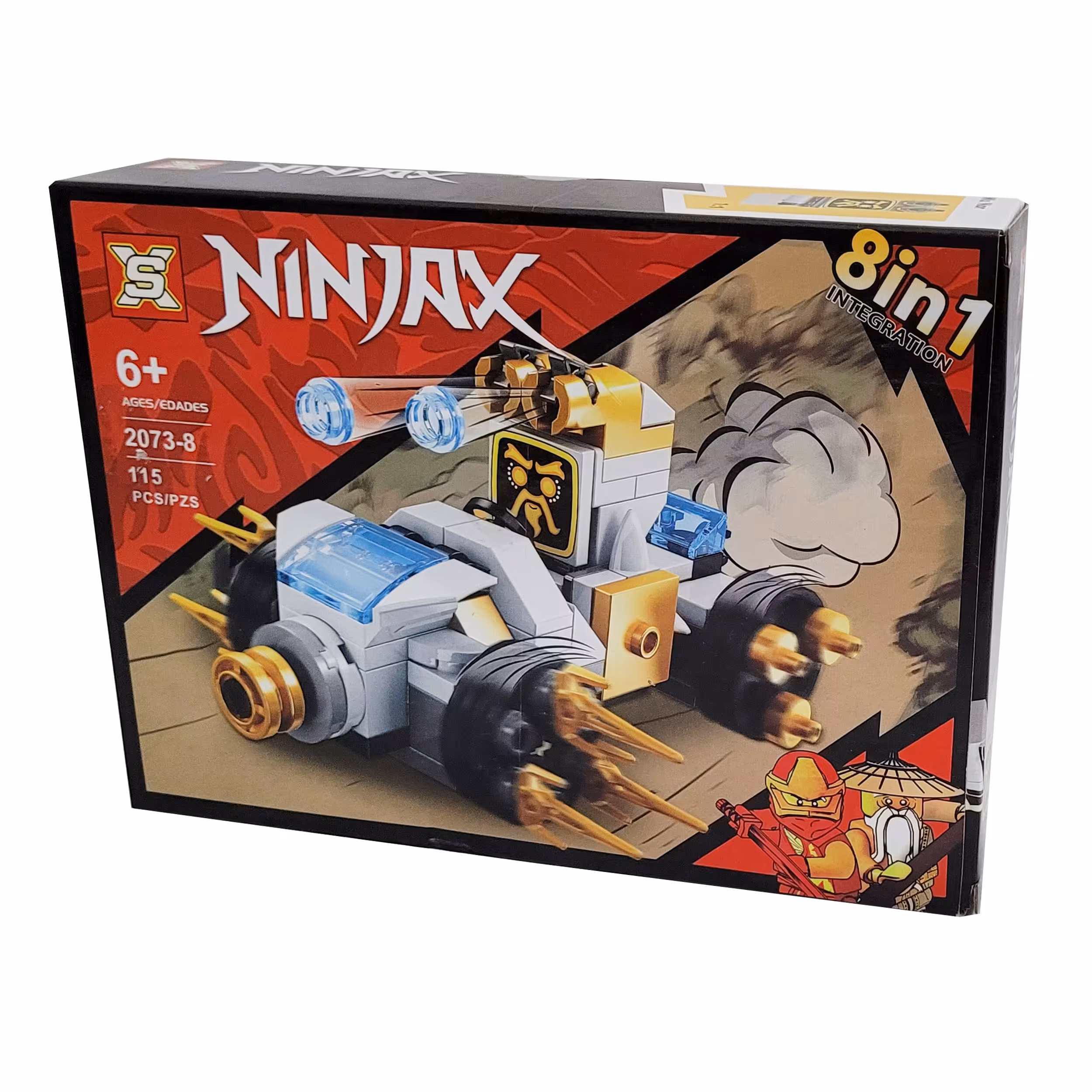 لگو ساختنی نینجا 115 قطعه ای کد 115