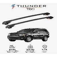 نوار محافظ خودرو خاکستری JEEP GRAND CHEROKEE 2005 2010 TRX1 CARRIER قفل جستجو SEAN CARRIT SUILING BAR GRAY Thunder