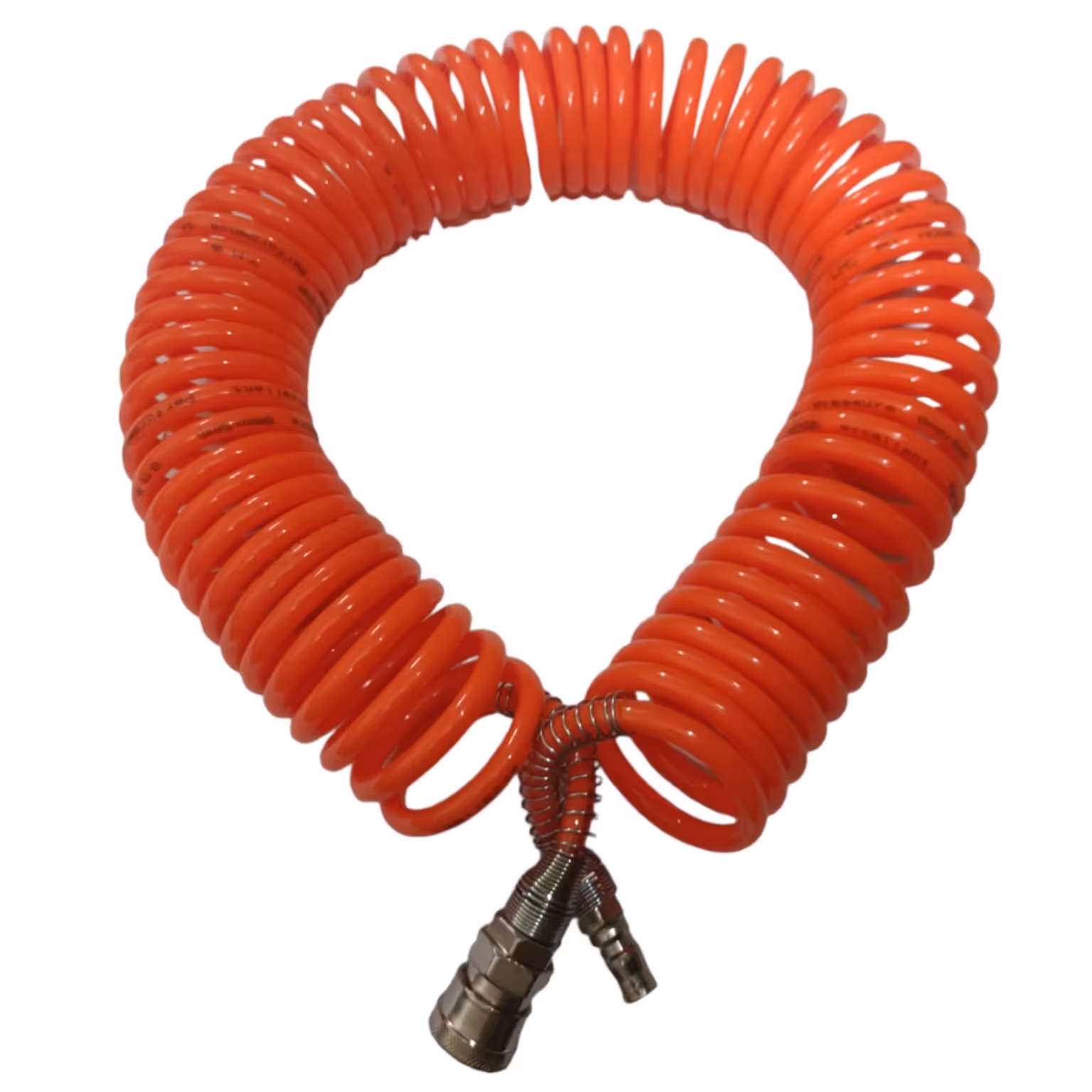 شلنگ فنری باد pu طول 10 متر  قطر 8 میلیمتر  مناسب برای انواع کمپرسور باد-شیلنگ فنری