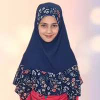 روسری طرح دار دخترانه