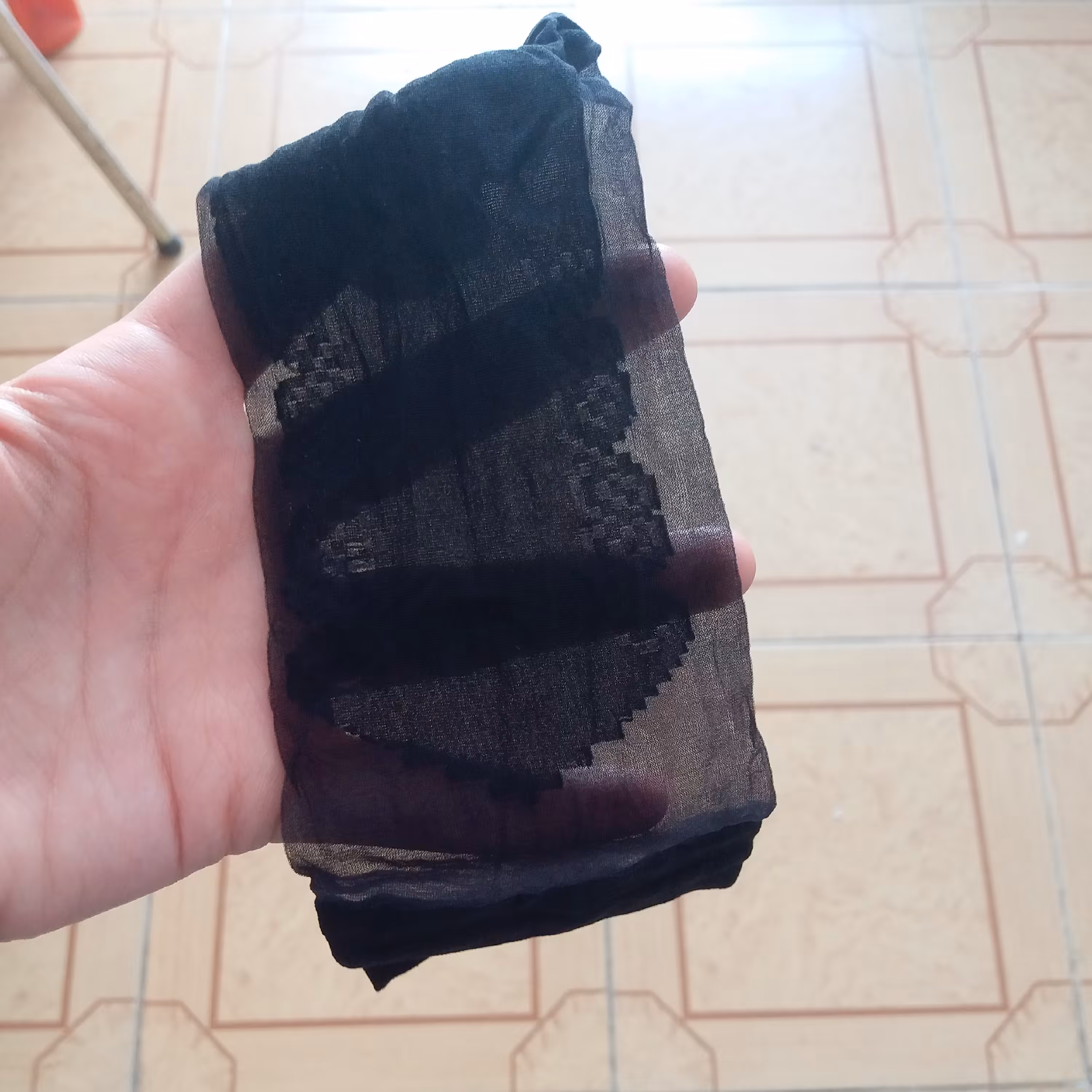 جوراب پارازین کفه دار مشکی 