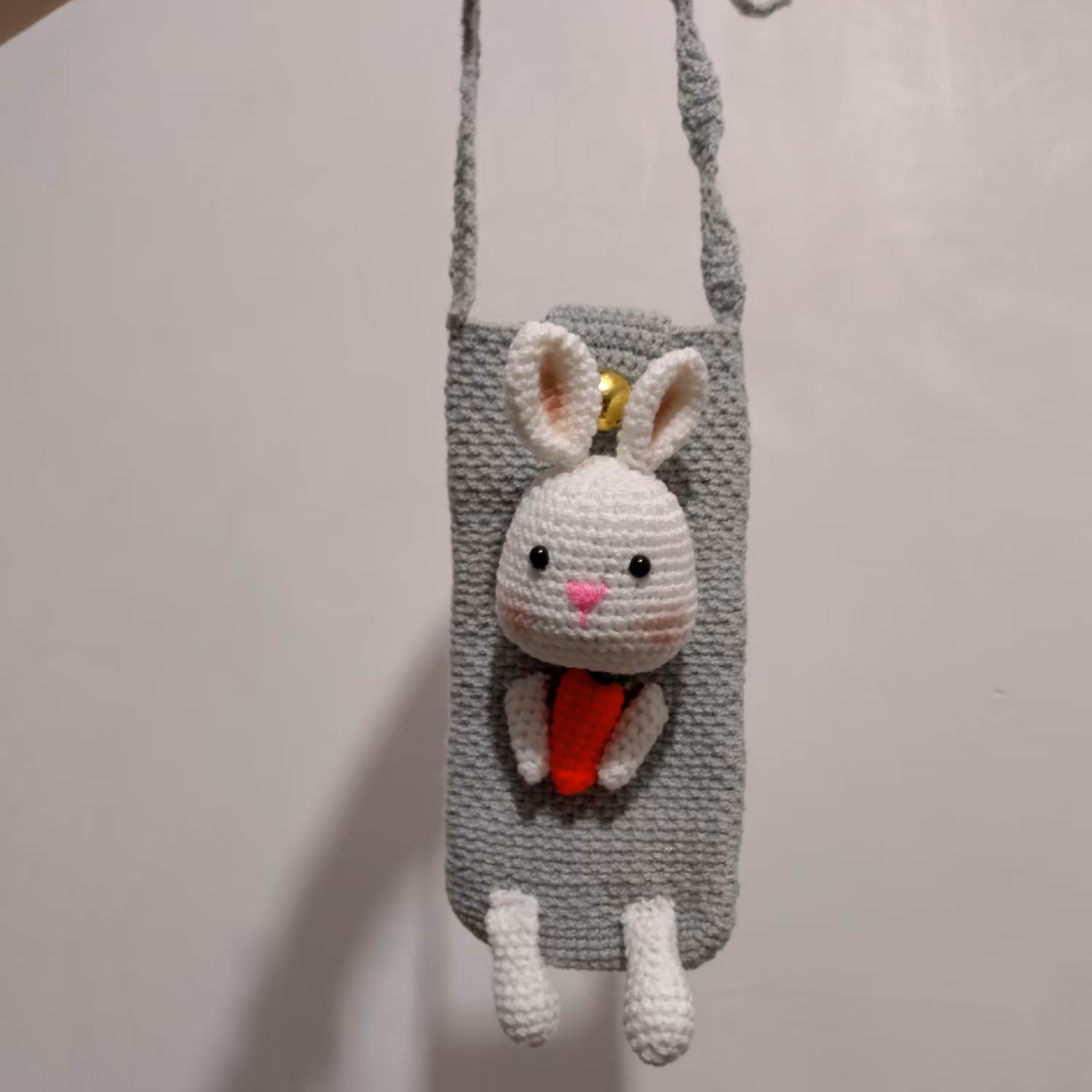 کیف موبایل بافتنی