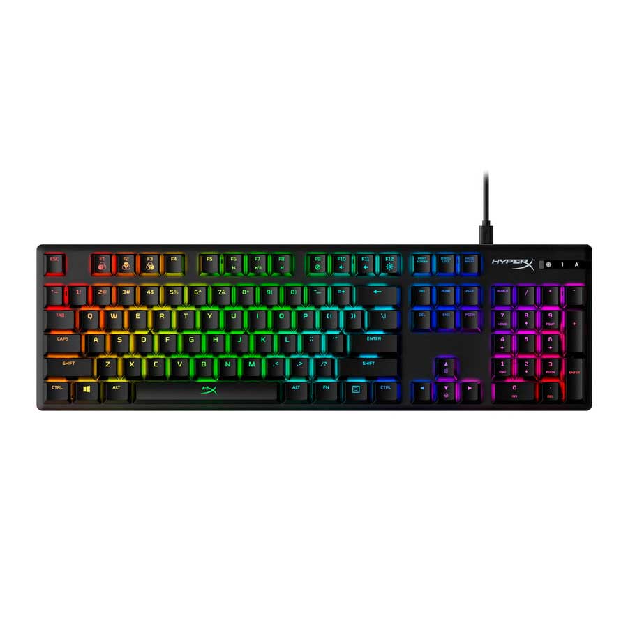 قیمت و خرید کیبورد گیمینگ باسیم هایپرایکس مدل Alloy Origins Linear Red Switch | یاس ارتباط