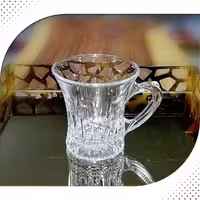 فنجان چایخوری بلور  آدریا مدل فرش 