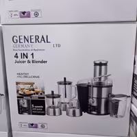 آبمیوه گیر چهار کاره جنرال آلمان حکاکی شده تضمینی لمسی