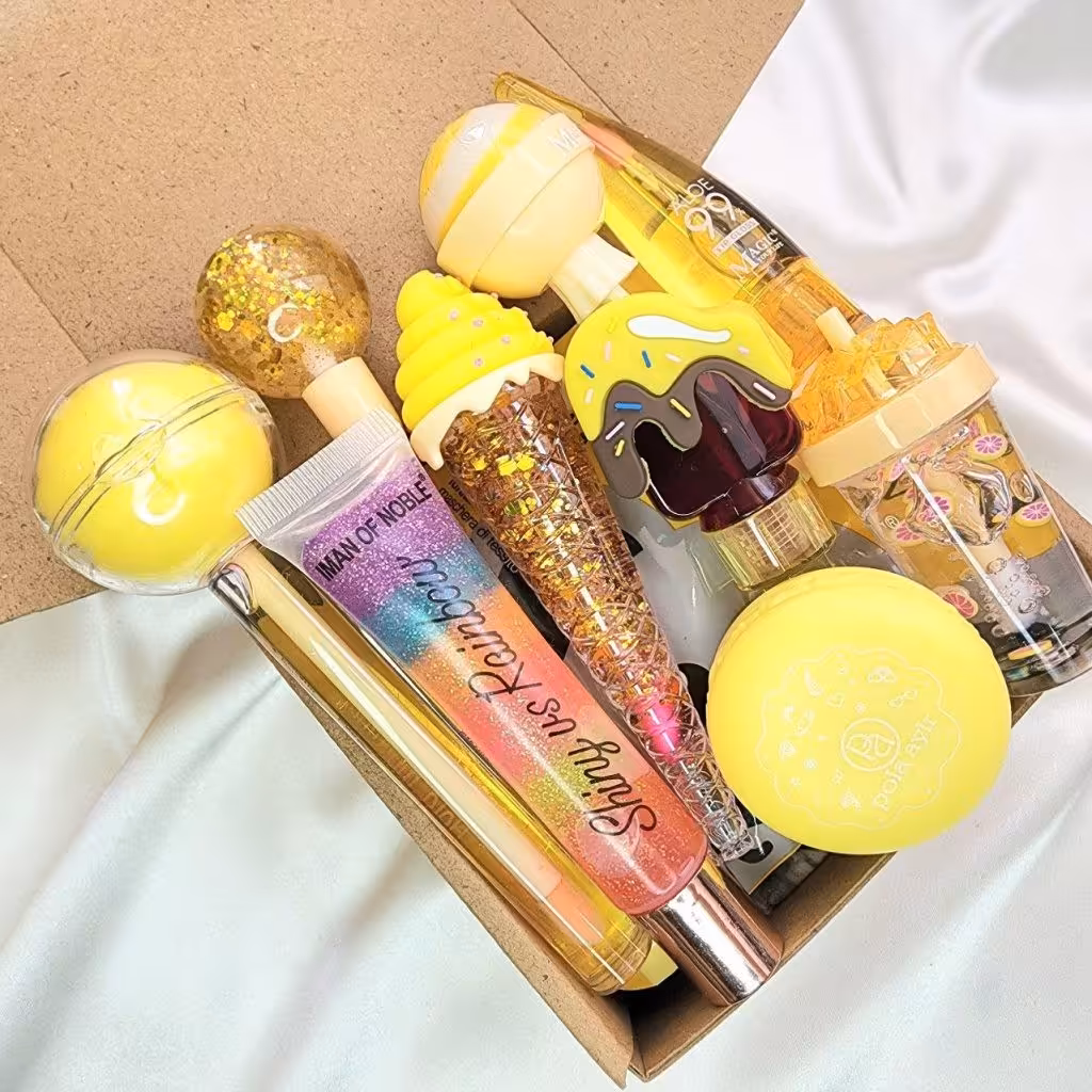 باکس کادویی زرد  