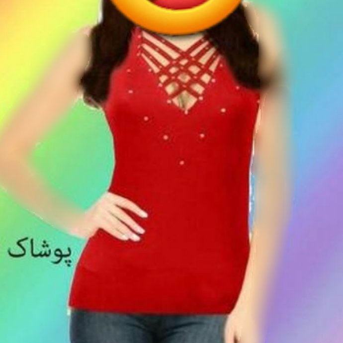 تاپ نگیندار ضربدری