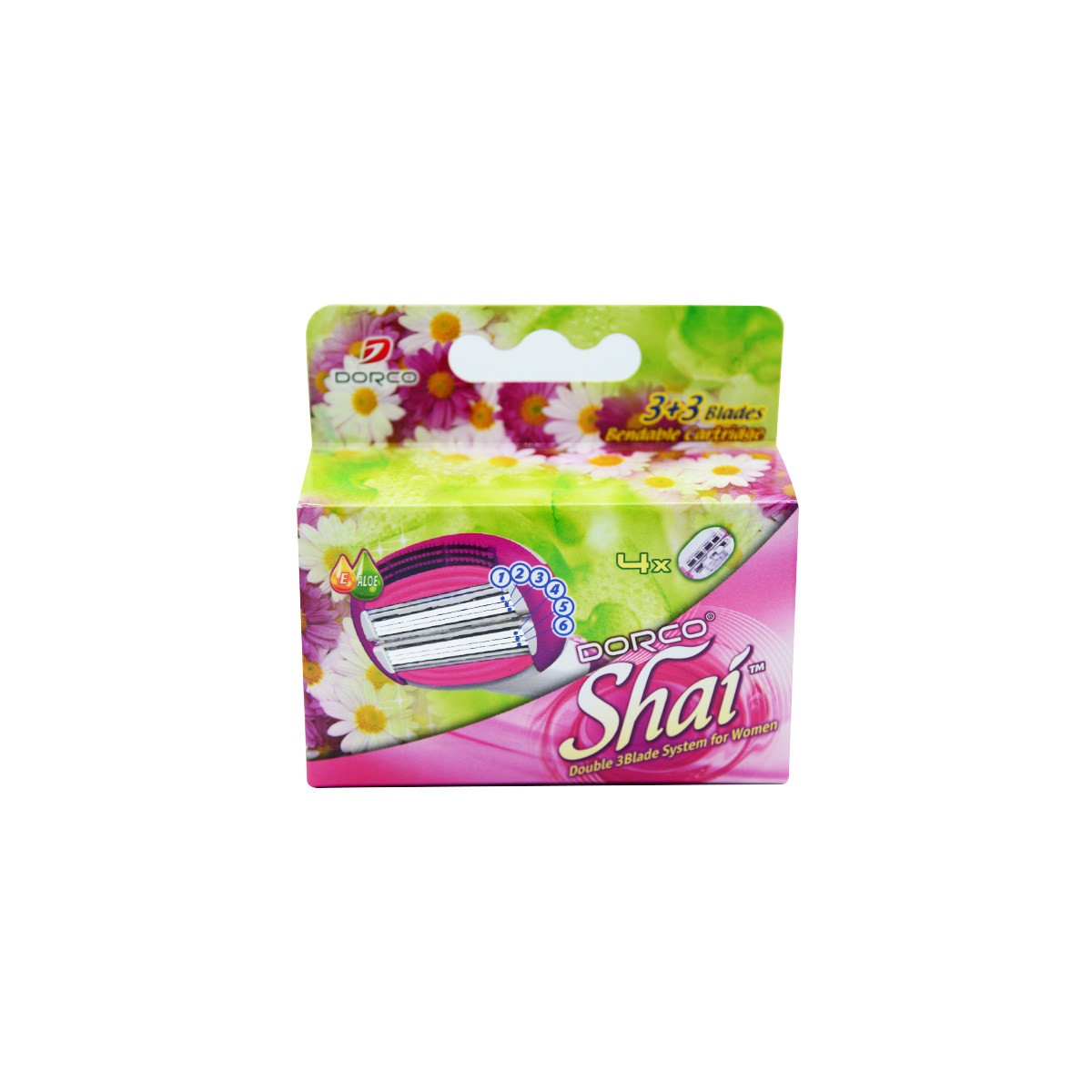 یدک خود تراش 6 لبه 4 عددی دورکو (مدل Shai)