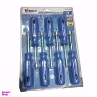 پیچ گوشتی بکسی وی تولز مدل YP-NUTSCREWDRIVERSET-7PCS مجموعه 7 عددی