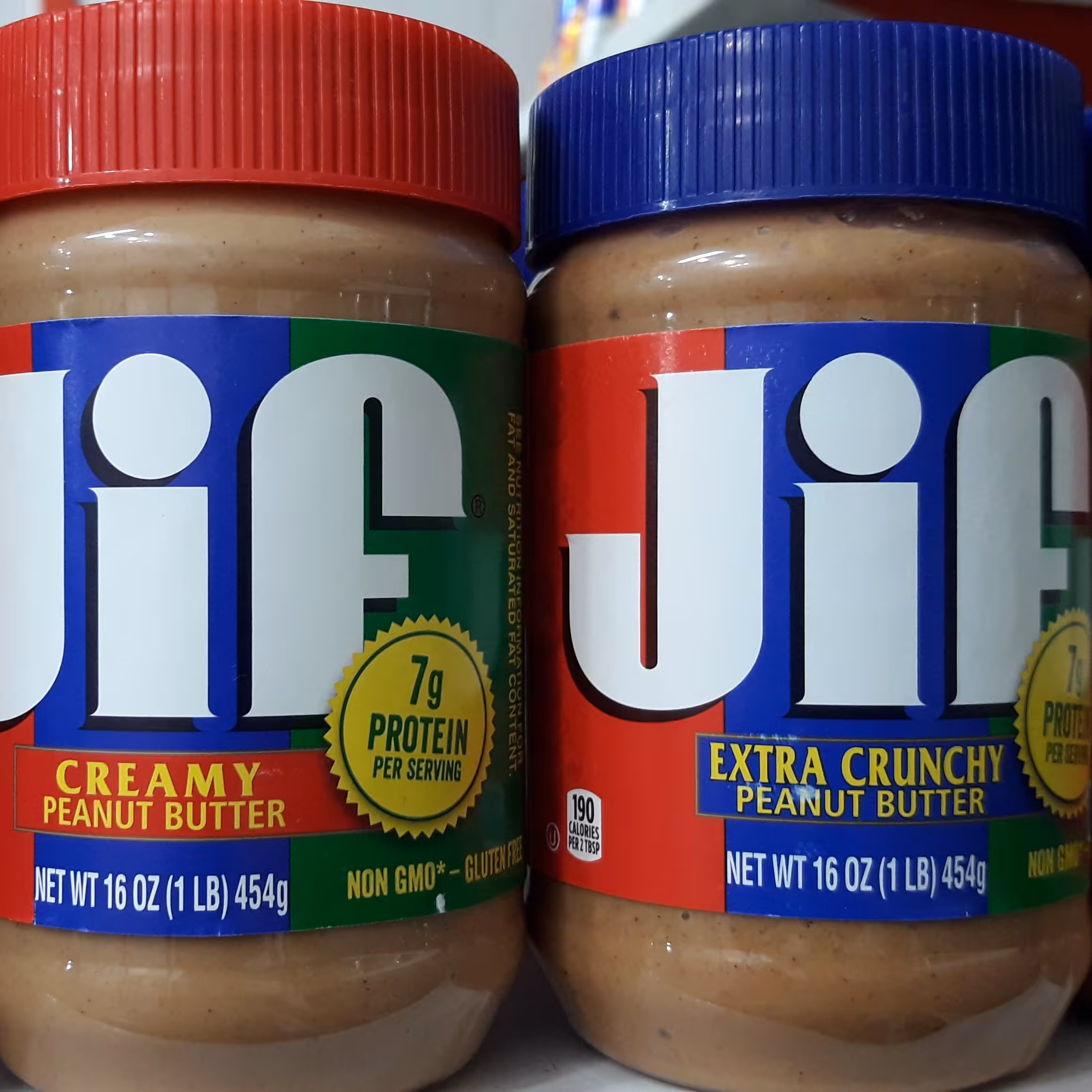 کره بادام زمینی جیف در  دو طعم کرانچ و خامه ای محصولی بی نظیر و خوشمزه