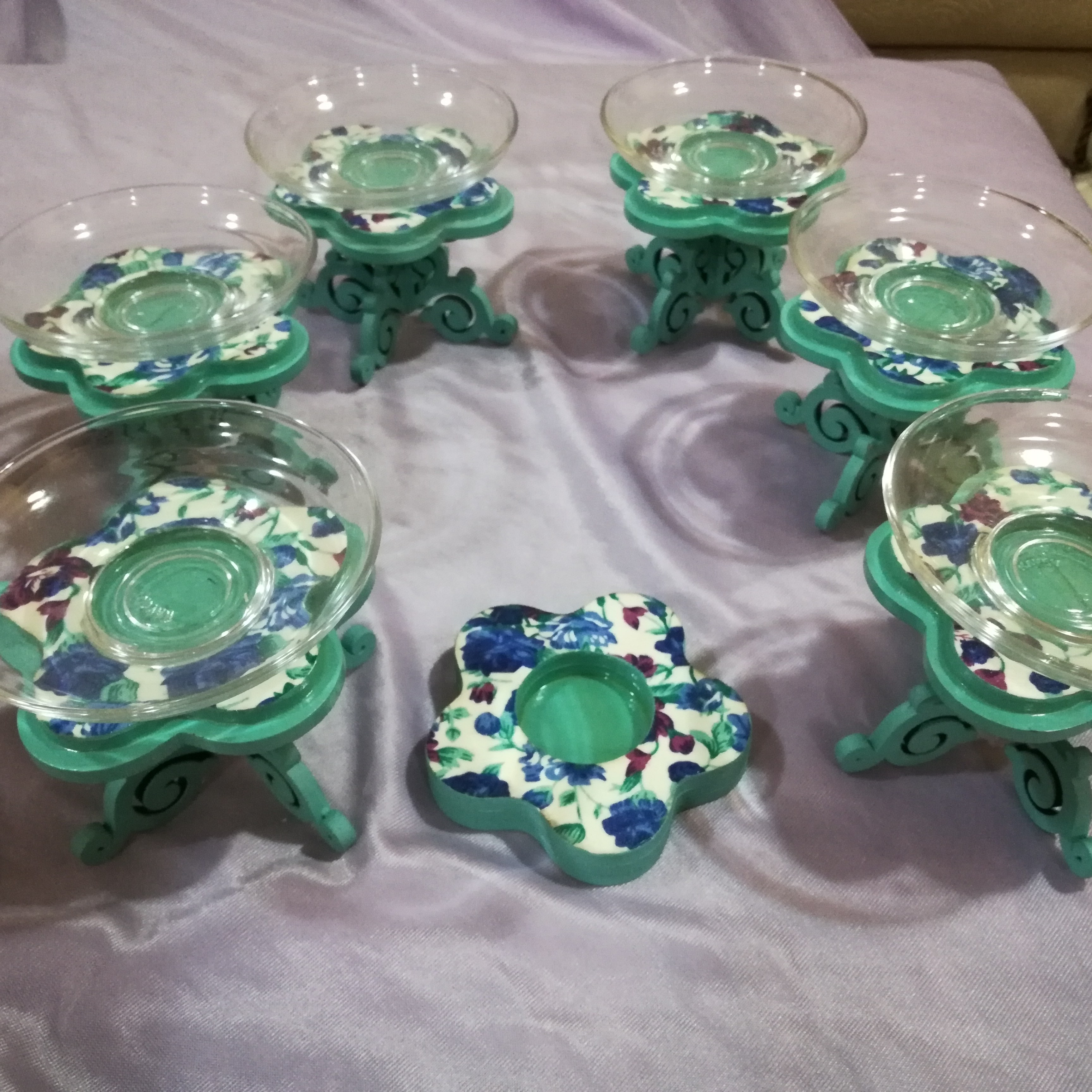 هفت سین طرح گل 13 تکه