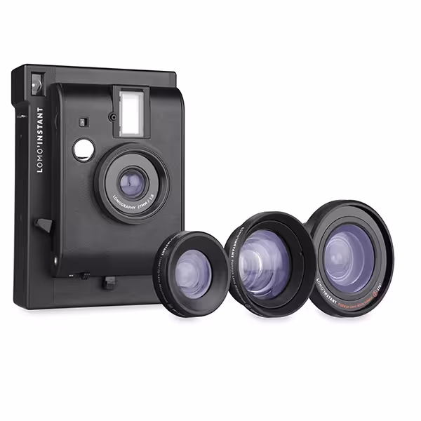 دوربین چاپ سریع لوموگرافی Lomo'Instant mini black