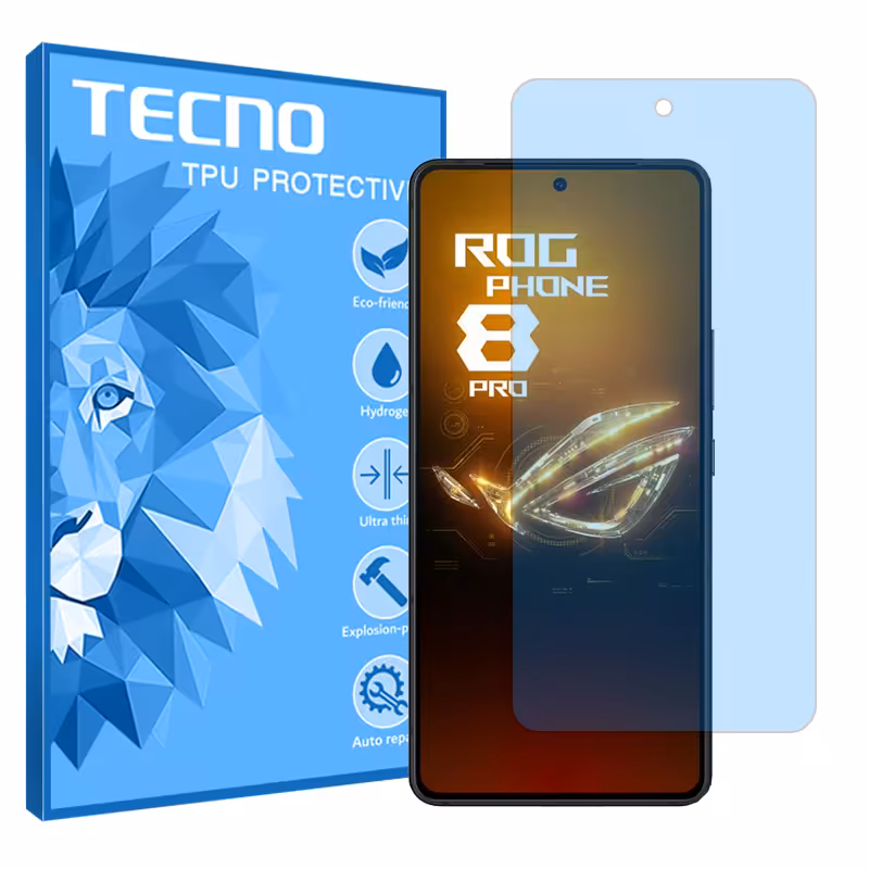 گلس ایسوس ROG Phone 9 Pro مدل هیدروژلی آنتی بلو برند تکنو کد S