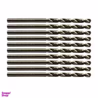 ست مته آهن زیناکس کد YP-HSS-DIN338-3MM سایز 3 میلی متر مجموعه 10 عددی