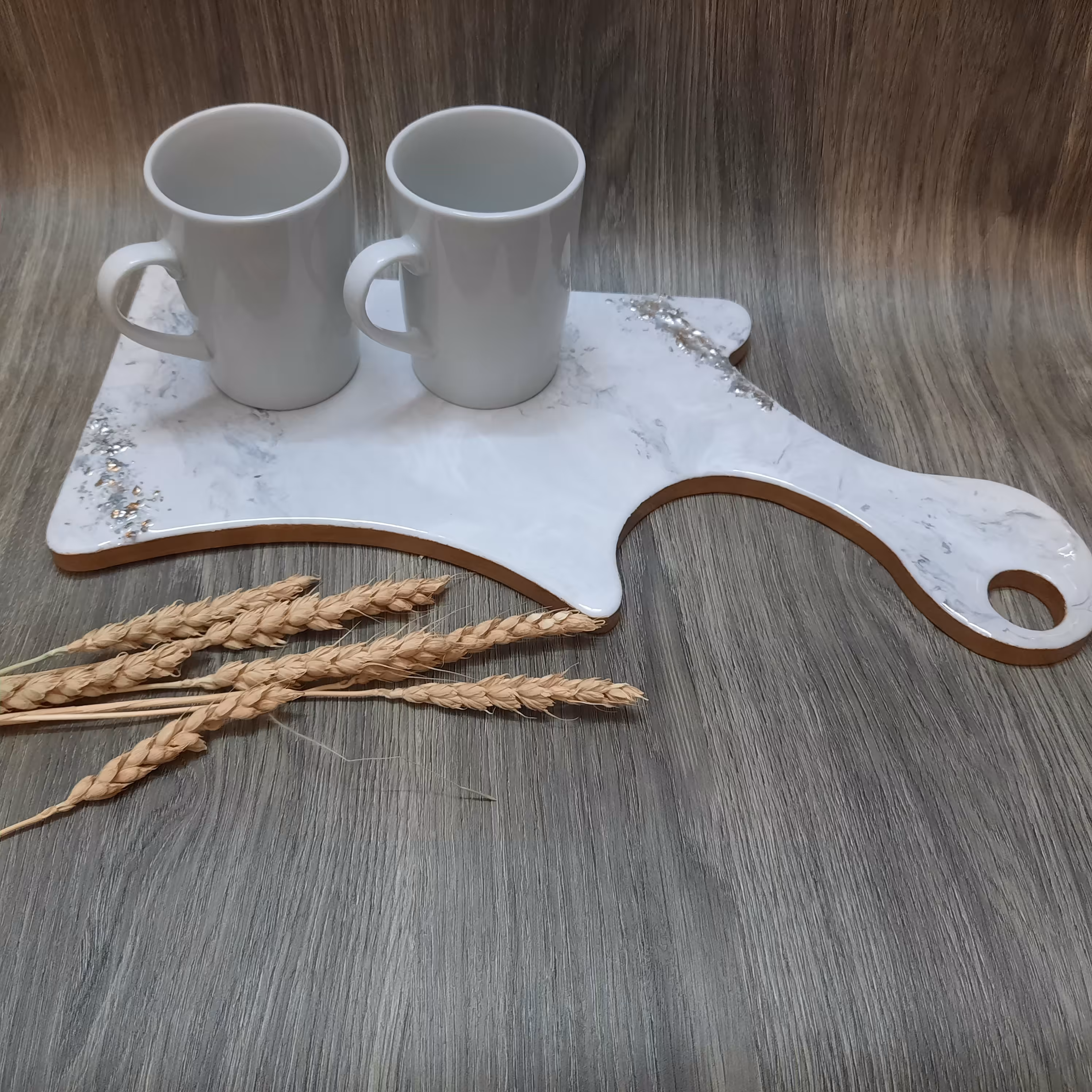 تخته سرو چوب بامبو طرح مرمر