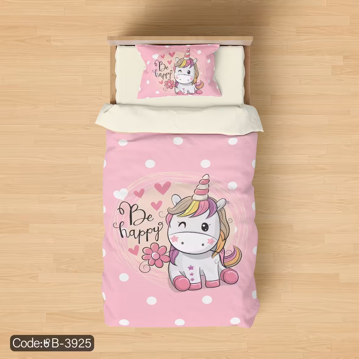 روتختی طرح اسب تک شاخ 3