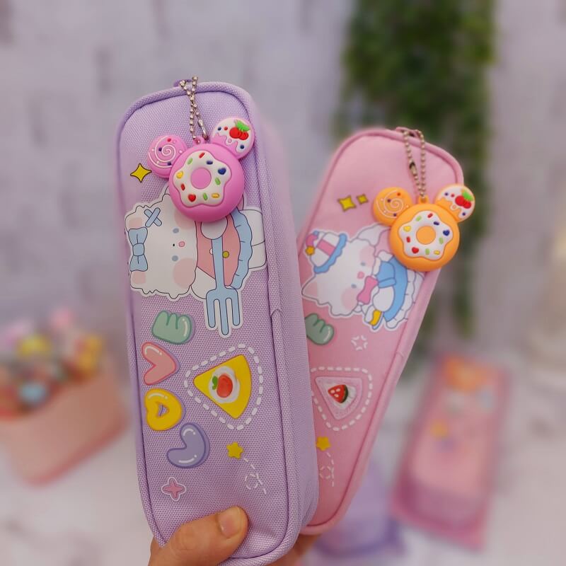 جامدادی دو زیپ طرح خرگوش