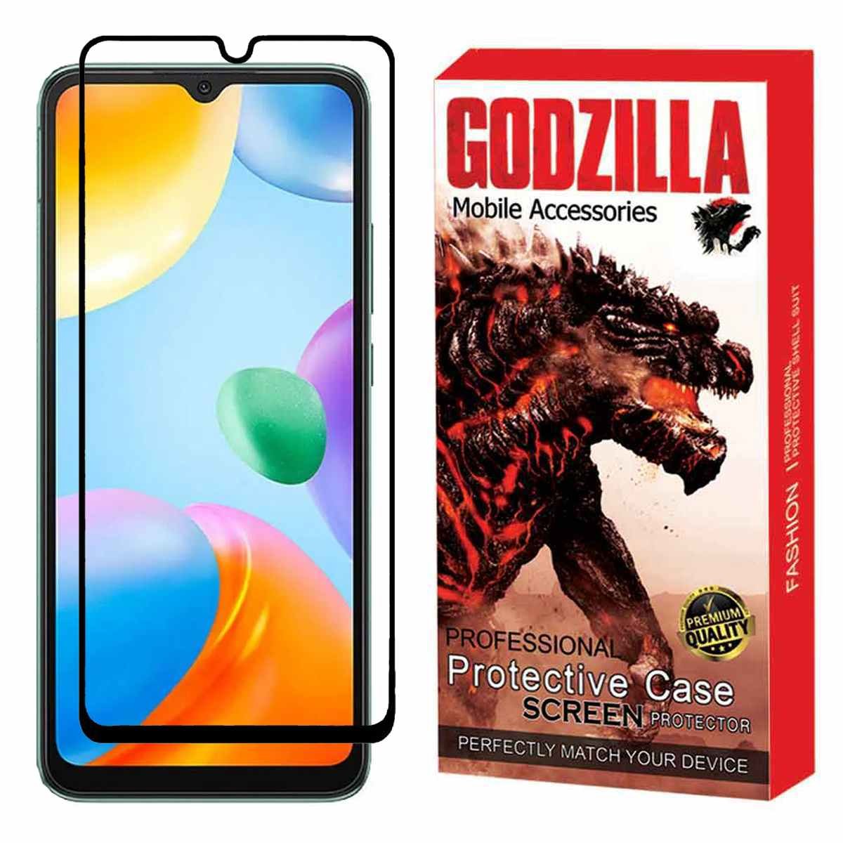 گلس گودزیلا مدل Full  برای شیائومی Xiaomi Poco C40