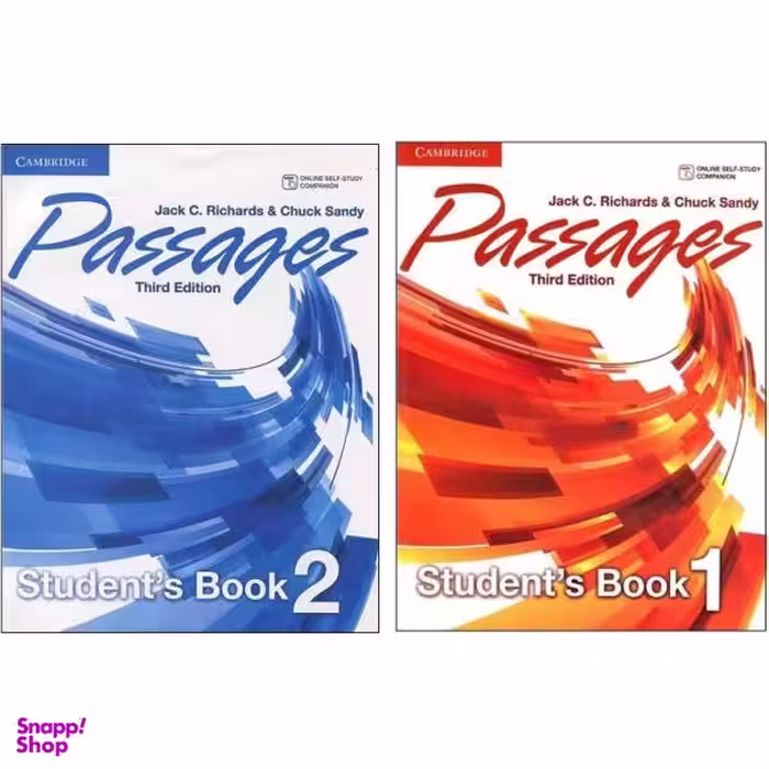 کتاب passages اثر Jack C. Richards And Chuck Sandy انتشارات کمبریج دو جلدی