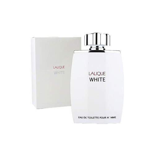 ادو تویلت مردانه لالیک مدل (White) حجم 125 میل