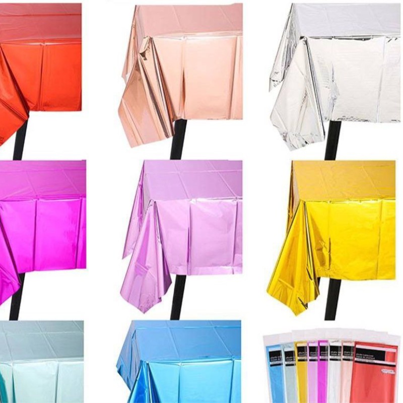 سفره متالایز آبی