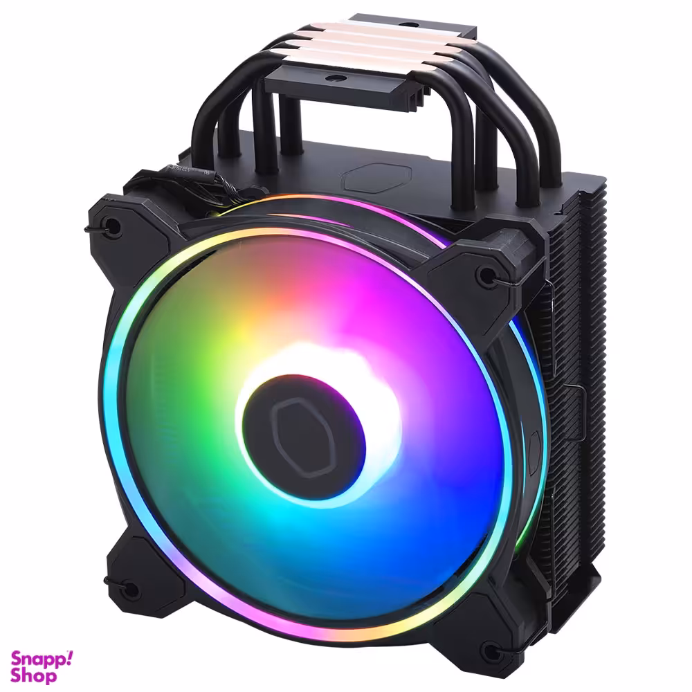 فن خنک کننده پردازنده کولر مستر مدل Cooler Master 212 HALO BLACK