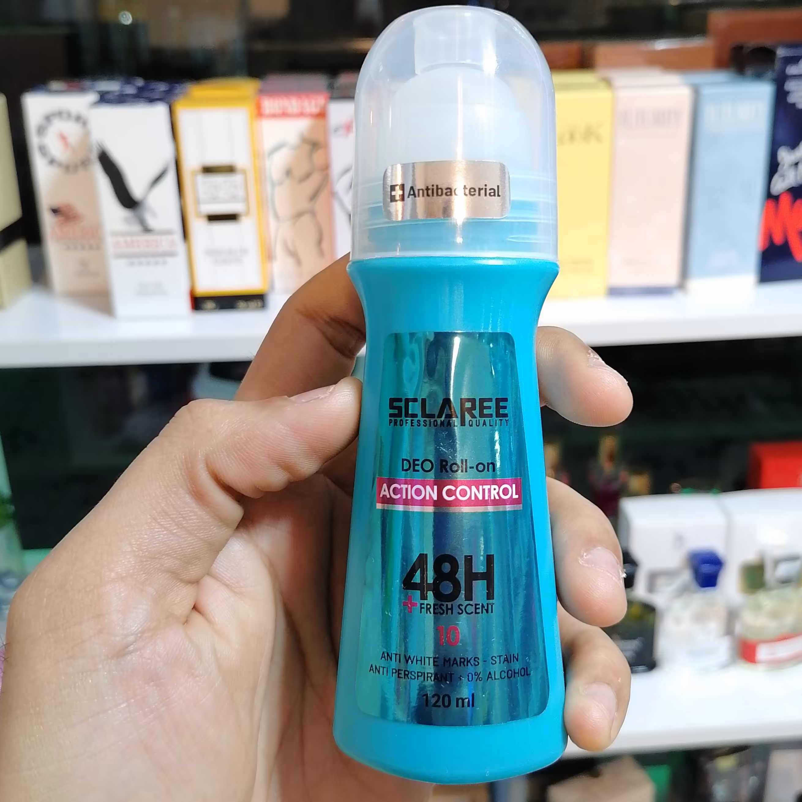 مام رول ضد تعریق(فیروزه ای) 120میل شرکتی اسکلاره شماره 10