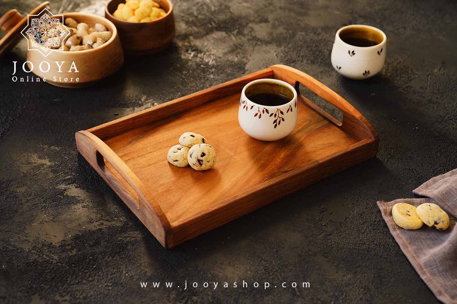 سینی چوبی ایلکا