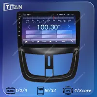 مانیتور اندروید پژو 207i و  207i SD تیتان با گارانتی یکساله