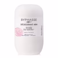 مام رول ضدتعریق بایفس رز دوماتین Byphasse 48H Deodorant rose du matin (roll-on)