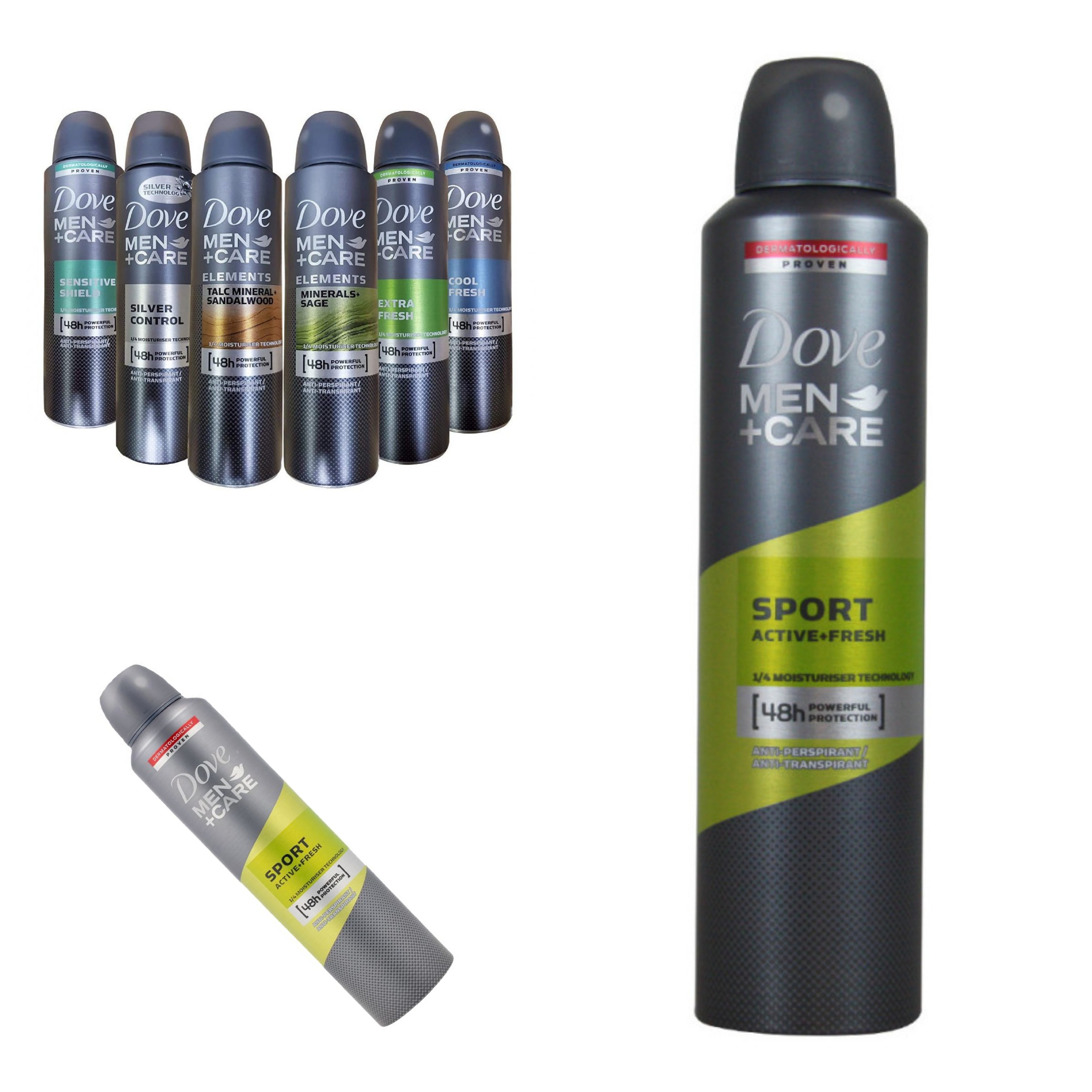 اسپری خوشبو کننده بدن داوdove مدل اسپرت 250میل انگلیس