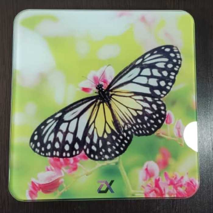 ترازو دیجیتال  طرح دار خارجی ZX طرح پروانه کد 120